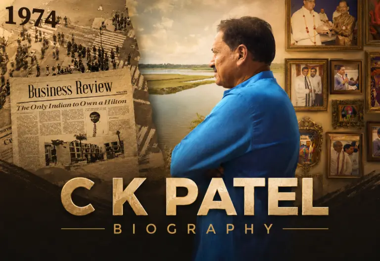 C. K. Patel biography documentary film by Incube Pixel showcasing leadership journey, public contributions, and inspirational life story through cinematic storytelling.