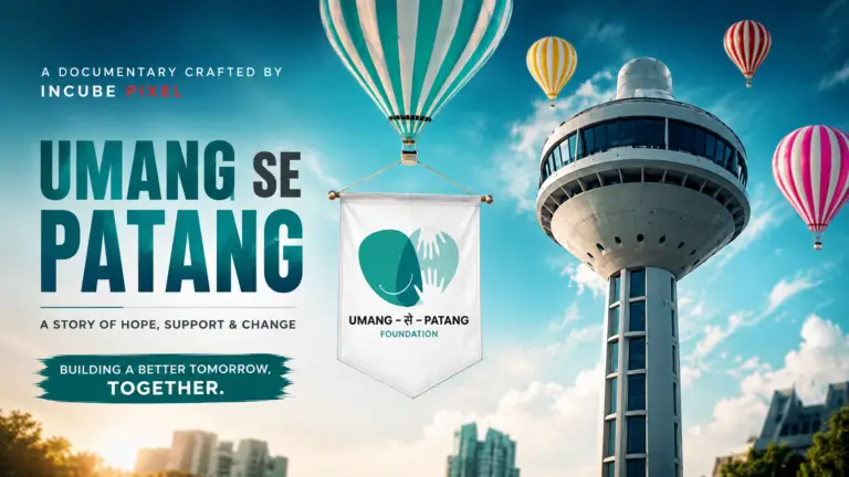 Se Patang NGO documentary by Incube Pixel showcasing community outreach, beneficiary stories, social impact initiatives, authentic human storytelling, and cinematic documentary filmmaking.