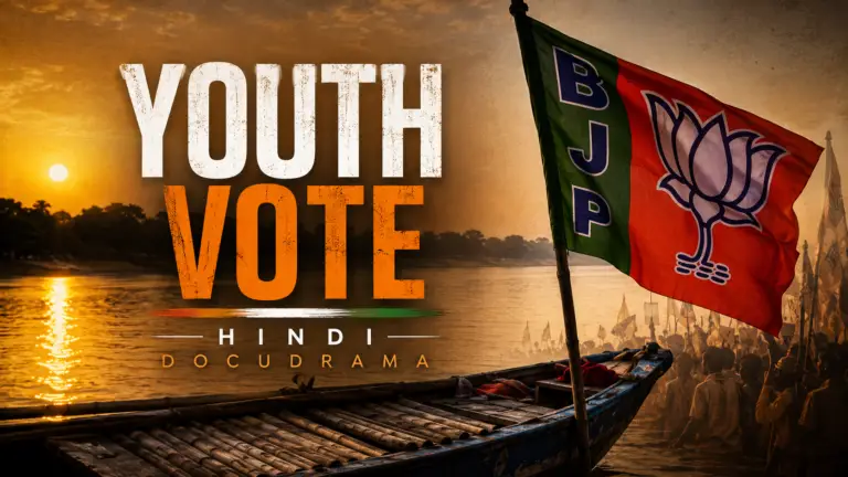 Youth voting awareness docudrama by Incube Pixel featuring relatable young voters, emotional storytelling, civic responsibility, democratic participation, realistic performances, cinematic visuals, and public awareness filmmaking.
