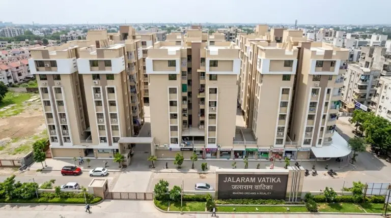 Jalaram Vatika real estate corporate film by Incube Pixel showcasing modern residential architecture, landscaped amenities, aerial views, premium community spaces, and cinematic property storytelling.