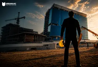 Urbanaac corporate brand film by Incube Pixel showcasing precast construction, engineering excellence, industrial manufacturing, and modern infrastructure through cinematic live-action storytelling.