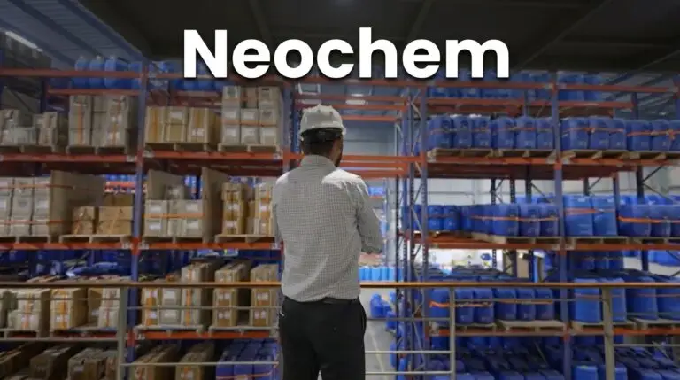Neochem corporate film by Incube Pixel showcasing textile chemical manufacturing, laboratory operations, industrial processing, precision engineering, and cinematic corporate storytelling.